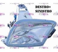 COPPIA FARI FARETTO FENDINEBBIA DX+SX H3 CITROEN XSARA 97>00 DAL 1997 AL 2000
