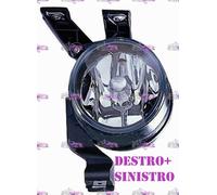 COPPIA FARI FARETTO FENDINEBBIA DX+SX H3 VW BEETLE 97>01 DAL 1997 AL 2001