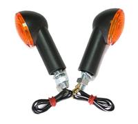 Coppia Fari Lampeggiante per Anteriore e di Plastica IN Nero Molti