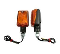 Coppia Fari Lampeggiante per anteriore e di plastica nero molti Veicoli