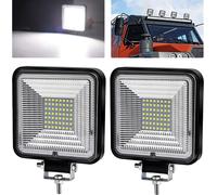 COPPIA FARI LED 12V 24v168WATT LAMPADA DA LAVORO FARETTO AUTO BARCA CAMION JEEP [EEK: A++]
