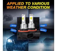 Coppia Fari Led Aviazione Alluminio per Polaris per 500 4X4 EFI R06RD50AC