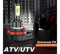 Coppia Fari LED Efficienti per Polaris per 500 EFI R06RD50AC Uso Veicolo