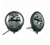 Coppia Fari LED Hella 9" Lightstyle Luminators Edge Light Ref 50 Spot Anteriore