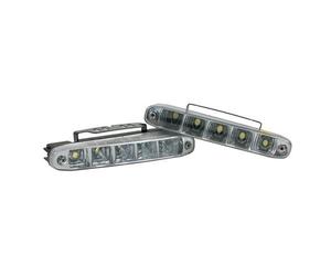 Coppia fari led marcia diurna universali 6000K 12V