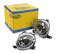 Coppia Fari Lenticolari Anteriori Proiettori Superiori Marelli Fiat Abarth 500