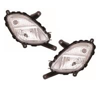 Coppia Fari Nebbia DRL OS Sinistro Per Kia Picanto Mk2 5 Porte Hatch 5.11-In