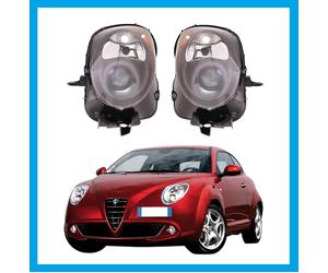 Coppia Fari per ALFA ROMEO MITO dal 2008 Destro e Sinistro PROIETTORE ANTERIORE