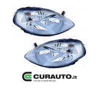 COPPIA FARI PROIETTORI FANALI ANT Sx E DX LANCIA YPSILON MUSA 2003>2006 H7/H3