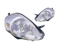 COPPIA FARI PROIETTORI FANALI ANTERIORE Sx DX H4 7 PIN FIAT GRANDE PUNTO 2005<08