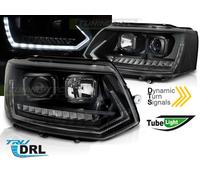 Coppia fari VW T5 10-15 LED TubeLight nero