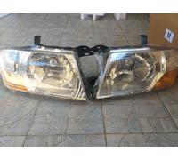 COPPIA FARO FANALE ANTERIORE PER MITSUBISHI PAJERO 2000 FANALINO PROIETTORE