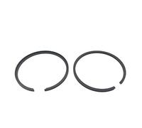 COPPIA FASCE ELASTICHE 38,4 X 2 X 1,5 PISTONE CICLOMOTORI CIAO SI BRAVO BOXER GRILLO BOSS ECO CBA