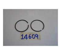 Coppia fasce pistone Ø46mm spessore Ø1,5mm con grano centrale Piston ring set