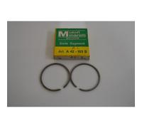 Coppia fasce pistone a L Ø 39-8mm Piston ring set Motori Minarelli