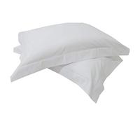 Coppia federe Cotone Percalle con Punto a Giorno Maestri Cotonieri