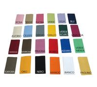 COPPIA FEDERE MAESTRI COTONIERI PER CUSCINO GUANCIALE 52X82 cm PURO COTONE F510 CELESTE