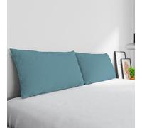 Coppia Federe Max Color 100% cotone, Made in Italy, misura federa 50x80 cm con patella interna, Tinta Unita - OTTANIO