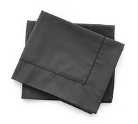 Coppia federe Tinta Unita per cuscini letto i Sogni 3 volani cotone 100% 52x82cm