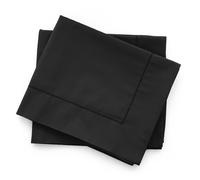 Coppia federe Tinta Unita per cuscini letto i Sogni 3 volani cotone 100% 52x82cm