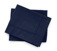 Coppia federe Tinta Unita per cuscini letto i Sogni 3 volani cotone 100% 52x82cm