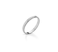 Coppia Fedine Personalizzabili in Argento 925 con Incisione Nome e Data - 2 Anelli Fidanzamento Lui e Lei - Fedina Personalizzata Uomo Donna - Disponibili in diverse Trame