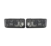 Coppia Fendinebbia Con Lampadine Per Chevy Silverado 2007-2013 Lenti Fumé