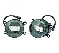 Coppia fendinebbia TUNING con luce diurna DRL LED omologati E4 diametro 90mm