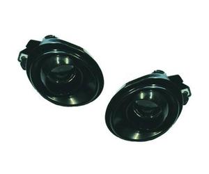 Coppia fendinebbia TUNING Serie 3-5 E46/E39 lenticolari neri paraurti sport