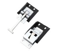 coppia fermacancelli in acciaio inox modello a t per porta camper