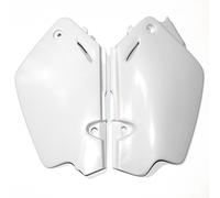 Coppia fiancatine laterali Ufo per Honda Bianco