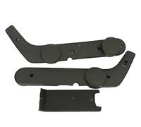 Coppia Fianchetti Bandine Plastiche Laterali e Pedana Centrale Appoggia Piedi per Ciclomotore Ciao C7 Pxv Pv Fl Teen con Variatore