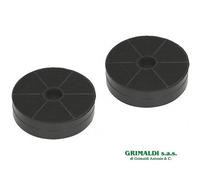 COPPIA FILTRO CAPPA A CARBONI ATTIVI PER ARISTON BOSCH SIEMENS BALAY Ø175 mm