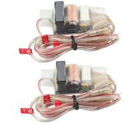 COPPIA FILTRO CROSSOVER AUDIO 2 VIE 200Wx2 taglio frequenze CASSE ACUSTICHE AUTO