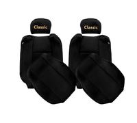 COPPIA FODERINE COPRI SEDILI CLASSIC NERE PER RENAULT T POGGIATESTA ESTRAIBILE