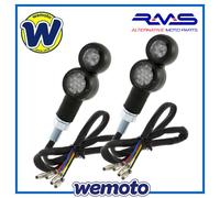 Coppia Frecce a Led con Luce Posteriore e Stop RMS Indicatori Universali Moto