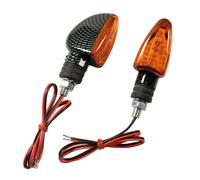Arrow, indicatori direzione coppia frecce moto - 12V LED - Carbon
