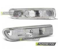 Coppia Frecce Gemme Laterali Tuning Per BMW E46 Cromate