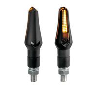 COPPIA FRECCE LAMPA A LED ZEPHYR NERE
