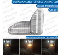 COPPIA FRECCE LATERALI 21 LED DINAMICHE SPECIFICHE DACIA LOGAN MK2 PROGRESSIVE