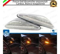 COPPIA FRECCE LATERALI 21 LED DINAMICHE SPECIFICHE FIAT ABARTH 124 SPIDER CANBUS