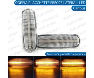 COPPIA FRECCE LATERALI 21 LED DINAMICHE SPECIFICHE FIAT MULTIPLA CANBUS