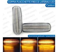 COPPIA FRECCE LATERALI 21 LED DINAMICHE SPECIFICHE FIAT STILO CANBUS