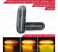 COPPIA FRECCE LATERALI 21 LED DINAMICHE SPECIFICHE PER FIAT PANDA MK2 169 CANBUS