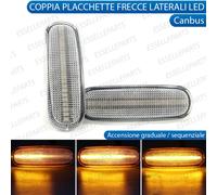 COPPIA FRECCE LATERALI 21 LED DINAMICHE SPECIFICHE PEUGEOT BIPPER CANBUS