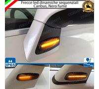 COPPIA FRECCE LATERALI FUME' PROGRESSIVE A LED CITROEN C8 CANBUS NO ERRORE