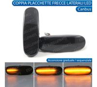 COPPIA FRECCE LATERALI FUME' PROGRESSIVE A LED FIAT MULTIPLA CANBUS