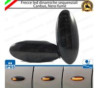 COPPIA FRECCE LATERALI FUMÈ PROGRESSIVE LED PER NISSAN NOTE E11 DINAMICHE CANBUS