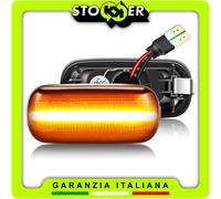 Coppia FRECCE LATERALI LED CANBUS Nere Fumé Dinamiche Progressive per AUDI A3 8P