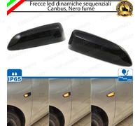 COPPIA FRECCE LATERALI NERO FUME' PROGRESSIVE A LED OPEL INSIGNIA B DINAMICHE